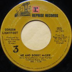 Gordon Lightfoot : Me and Bobby McGee